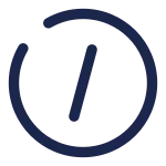 Slash Circle SVG Icon